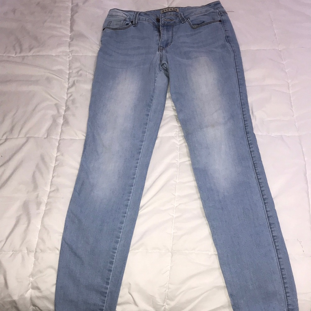 Light Colored Stretchy Jeans